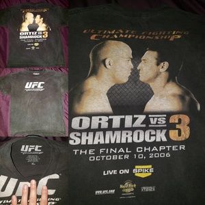 UFC Tito vs Shamrock 3 2006 shirt